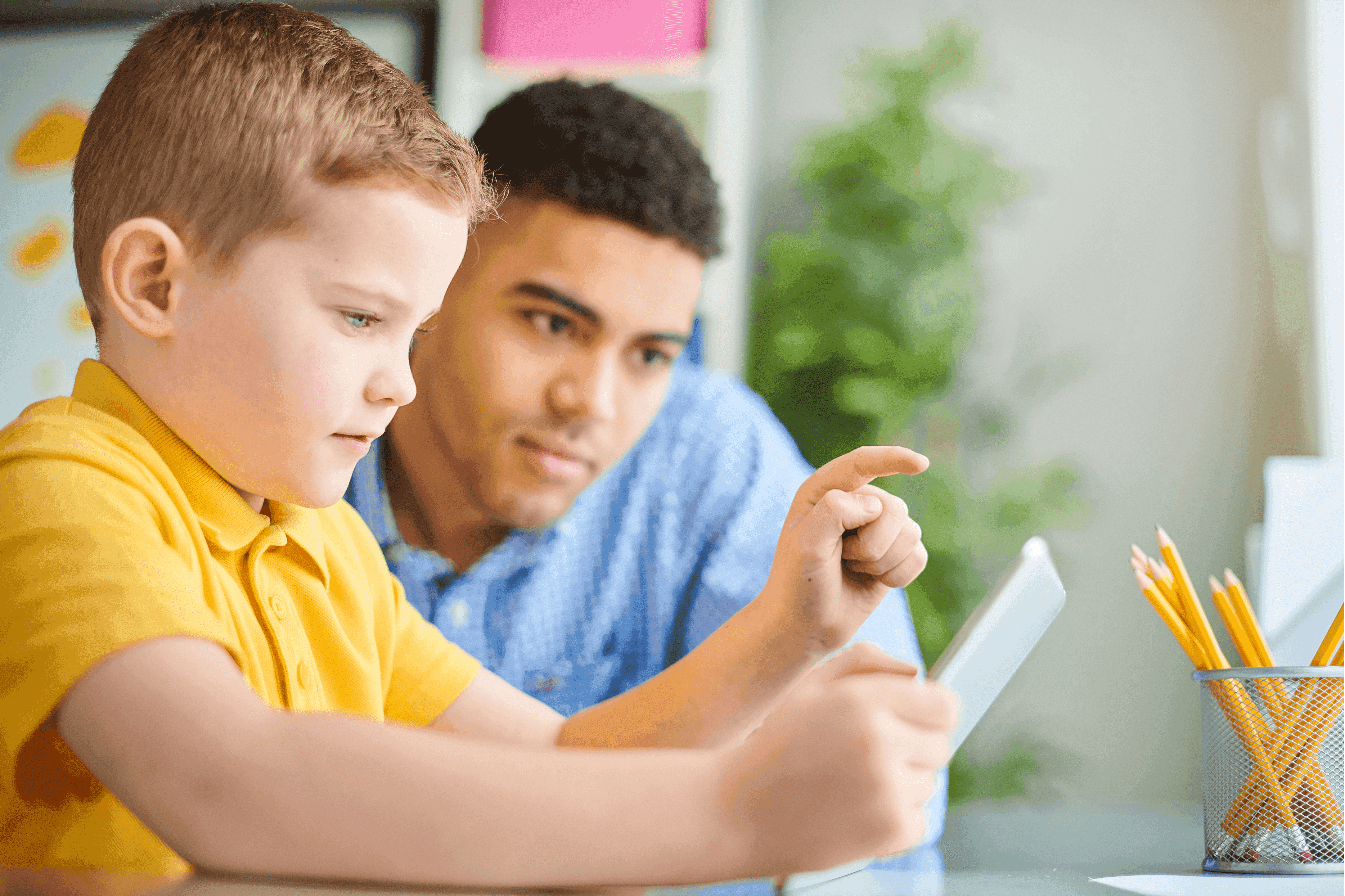 Early career teacher | Man helping child